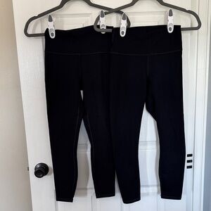 Women’s Fabletics Power hold leggings 2 pair- XS